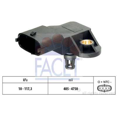 חיישן לחץ FACET למיצובישי COLT / מיצובישי LANCER 2010-2015 | 10.3171