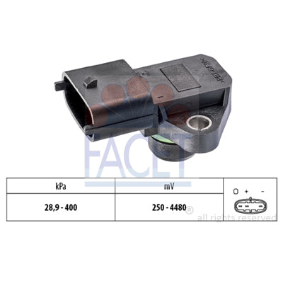 חיישן לחץ FACET לקיה SPORTAGE / קיה SORENTO 2007-2022 | 10.3249