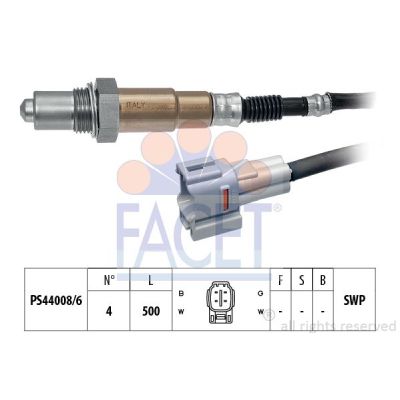 חיישן חמצן FACET לסוזוקי LIANA / סוזוקי SWIFT 2002-2026 | קדמי