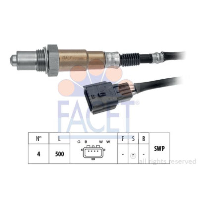 חיישן חמצן FACET לרנו GRAND-SCENIC / רנו CLIO 2011-2026
