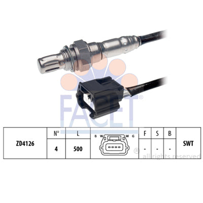 חיישן חמצן FACET לניסאן MURANO / ניסאן ALTIMA 2007-2026