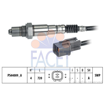 חיישן חמצן FACET ליונדאי I30 / יונדאי I25 2006-2026