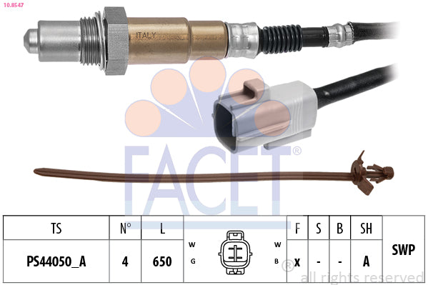 חיישן חמצן FACET לסוזוקי CELERIO / סוזוקי SWIFT 2014-2026