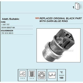 חיישן טמפרטורת מנוע FACET לפולקסווגן GOLF / פולקסווגן TRANSPORTER-T3-VAN 1990-2026