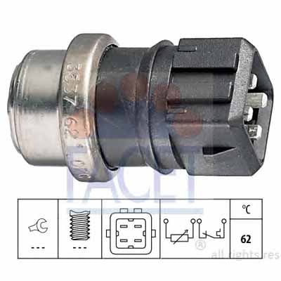 מד זרימת אוויר FACET לפולקסווגן GOLF / אאודי A3 1990-2026