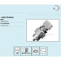 מתג פנס רוורס FACET לפולקסווגן GOLF / פולקסווגן POLO 1990-2026 | 7.6126