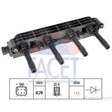 Load image into Gallery viewer, סליל הצתה FACET לאופל ASTRA / אופל CORSA 1997-2022