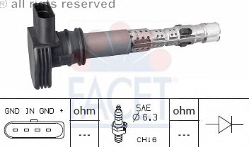 סליל הצתה GO PARTS לסקודה YETI / סקודה SUPERB 2004-2026
