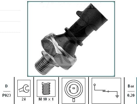 מתג לחץ שמן FAE לאופל ASTRA / אופל CORSA 2007-2026 | 12438