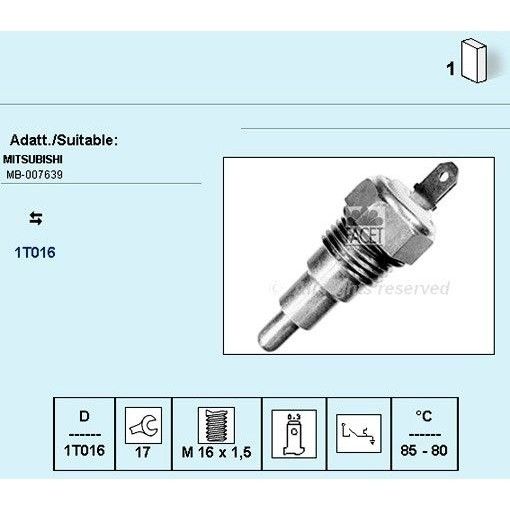 מתג מאוורר FAE למיצובישי LANCER 1990-1993 | 37630