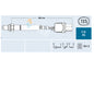 חיישן חמצן FAE למרצדס בנץ C-CLASS / מרצדס בנץ E-CLASS 2006-2026 | קדמי