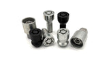 נעילת ג'נטים STARLOCK 382E תוצרת FARAD איטליה — סט 4 בורגי נעילה נגד גניבה + מפתח קודן (1 מפתח)