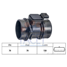 טען תמונה למציג הגלריה, מד זרימת אוויר FACET לרנו CLIO 2005-2014 / ניסאן MICRA 2003-2010 ועוד 4 דגמים קליאו 1.5L מק"ט 101363