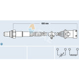 חיישן חמצן FACET לפיג'ו 5008 2011-2019 / סיטרואן C5 2008-2014 ועוד 11 דגמים 207+206 מק
