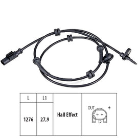 חיישן מהירות אחורי ימני FACET לאלפא רומיאו 147 2002-2009 עדL+R מק