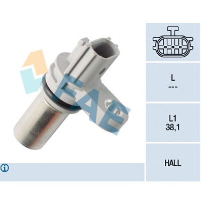 חיישן גל ארכובה FAE לניסאן X-TRAIL 2001-2013 / ניסאן PRIMERA 2002-2008 אקס-טרייל בנזין מק"ט 79380
