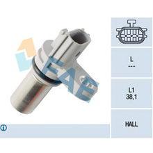 Load image into Gallery viewer, חיישן גל ארכובה FAE לניסאן X-TRAIL 2001-2013 / ניסאן PRIMERA 2002-2008 אקס-טרייל בנזין מק"ט 79380