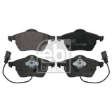 רפידות בלם קדמי FEBI לאאודי A4 1999-2008 / פולקסווגן PASSAT 1998-2005 ועוד 3 דגמים פסט מA4 TT תקע עג מק