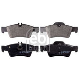 רפידות בלם אחורי FEBI למרצדס E-CLASS 2002-2016 / מרצדס S-CLASS 1998-2013 ועוד 5 דגמים W220עדW211 מק