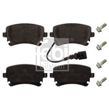 רפידות בלם אחורי FEBI לפולקסווגן TRANSPORTER 2003-2024 / אאודי A6 2002-2011 ועוד 11 דגמים TR T5 +חישן מק