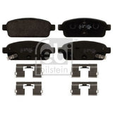 רפידות בלם אחורי FEBI לשברולט CRUZE 2009-2026 / שברולט AVEO 2011-2026 ועוד 9 דגמים קרוז אופטרה אורלנדו מק