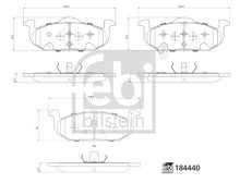 טען תמונה למציג הגלריה, צלחות בלם קדמי FEBI לMG MG3 2015-2019 מק"ט FEB184440