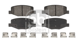 רפידות בלם אחורי FEBI לסקודה FABIA 2007-2026 / סיאט LEON 2005-2020 ועוד 42 דגמים מק