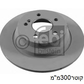 צלחות בלם אחורי FEBI למרצדס E-CLASS 2002-2016 / מרצדס CLS-SHOOTING-BRAKE 2012-2017 ועוד דגם אחד W212 W211 מק