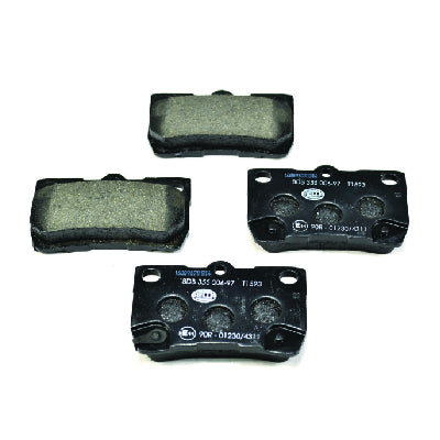 רפידות בלם אחורי HELLA ללקסוס GS 2005-2011 / לקסוס IS 2005-2013 ועוד דגם אחד GS350/300/430 מק"ט 8DB355006971