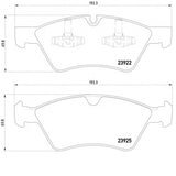רפידות בלם קדמי HELLA למרצדס R-CLASS 2005-2014 / מרצדס M-CLASS 2005-2011 ועוד 3 דגמים W164עדW251 מק