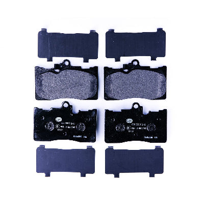 רפידות בלם קדמי HELLA ללקסוס GS 2005-2026 / לקסוס RC 2014-2026 ועוד 2 דגמים מIS250 מק"ט 8DB355012121