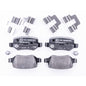 רפידות בלם אחורי HELLA למרצדס B-CLASS-SPORTS-TOURER 2005-2011 / מרצדס A-CLASS 1997-2004 B245 W169 W168 ואנאו מק
