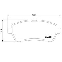Load image into Gallery viewer, רפידות בלם קדמי HELLA לפורד FIESTA 2008-2018 / פורד FIESTA-VI-VAN 2012-2017 ועוד 5 דגמים M2 סיריו פיאסטה מק"ט 8DB355013211