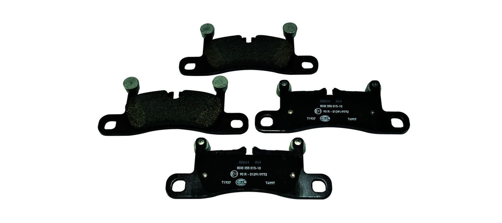 רפידות בלם אחורי HELLA לפולקסווגן TOUAREG 2010-2018 / פולקסווגן TOUAREG-VAN 2011-2014 ועוד דגם אחד טוארג מק"ט 8DB355015101