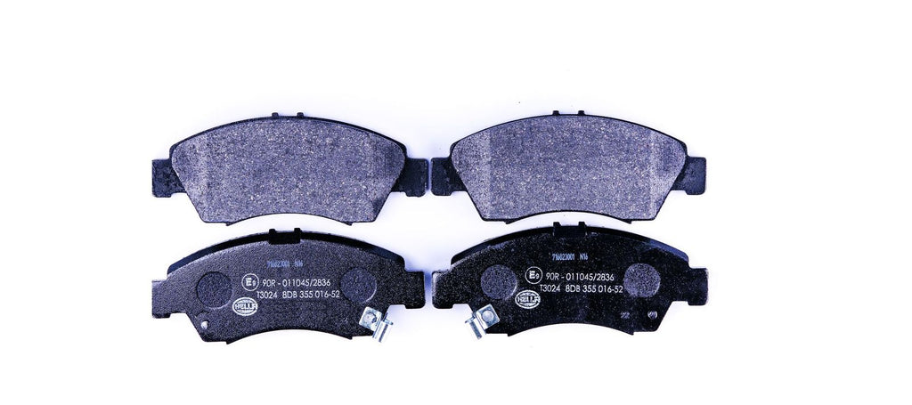 רפידות בלם קדמי HELLA להונדה CIVIC 1995-2005 / הונדה JAZZ 2002-2008 סיוויק האצ'בק ג'אז מק"ט 8DB355016521