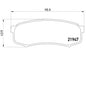רפידות בלם אחורי HELLA לטויוטה LAND-CRUISER 2002-2026 / טויוטה PRADO 2002-2026 ועוד 10 דגמים לנדקרוזר פרדו פג'רו מק