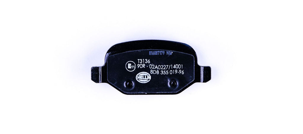 רפידות בלם אחורי HELLA לאלפא רומיאו MITO 2008-2018 / אלפא רומיאו 156 1997-2005 ועוד 2 דגמים מיטו 1.4L מק"ט 8DB355019961