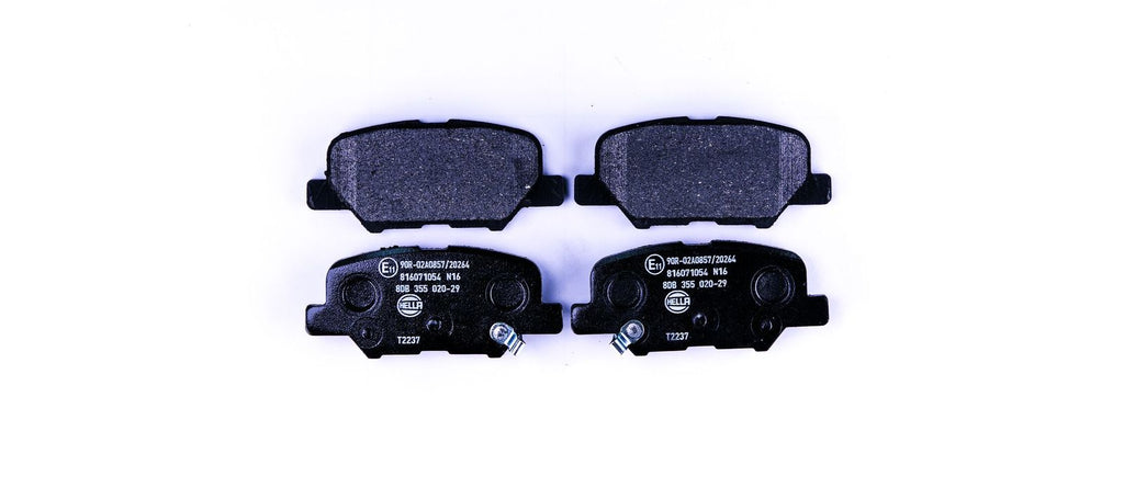 רפידות בלם אחורי HELLA למיצובישי OUTLANDER 2012-2026 / מיצובישי ASX 2010-2026 ועוד 3 דגמים אאוטלנדר M6 מASX מק"ט 8DB355020291