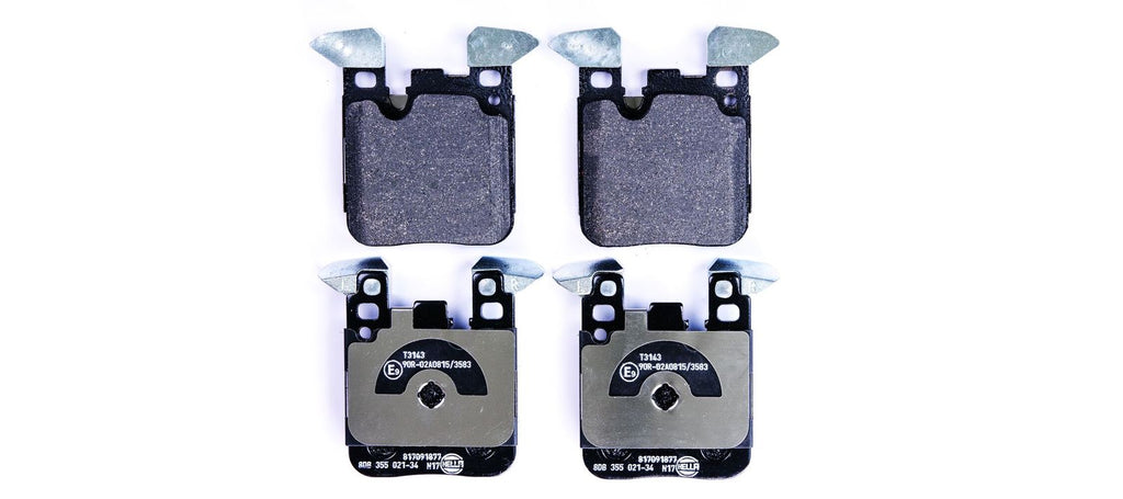 רפידות בלם אחורי HELLA לב.מ.וו 4-SERIES 2013-2021 / ב.מ.וו 3-SERIES 2011-2019 ועוד 3 דגמים BMW2 מBMW3 BMW1 מק"ט 8DB355021341
