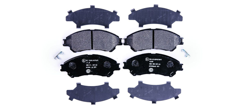 רפידות בלם קדמי HELLA לסוזוקי VITARA 2015-2026 / סוזוקי SX4-CROSSOVER 2013-2022 ועוד דגם אחד קרוסאובר SX4 מק"ט 8DB355021461