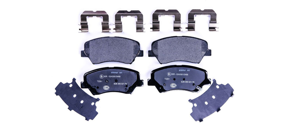 רפידות בלם קדמי HELLA לקיה CEED 2012-2018 / קיה RIO 2011-2026 ועוד 13 דגמים סיד וולוסטר מק"ט 8DB355021781