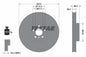 צלחת בלם קדמי שמאלי HELLA לב.מ.וו X6 2021-2023 / ב.מ.וו 7 2015-2021 ועוד 6 דגמים BMW2 קL מק