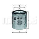 מסנן דלק MAHLE לדייהו KORANDO 1999-2026 / דייהו MUSSO 1999-2026 ועוד דגם אחד מרצדס 300D מק