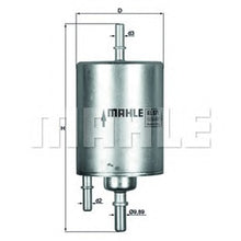 טען תמונה למציג הגלריה, מסנן דלק MAHLE לאאודי A6 1997-2011 / אאודי A4 2004-2009 ועוד 6 דגמים הזרקה FSI מק"ט KL571