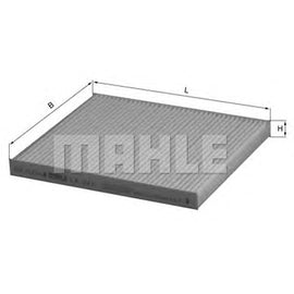 מסנן מזגן MAHLE לפיאט PANDA 2003-2026 / פיאט 500 2007-2026 ועוד 2 דגמים פנדה מF500 מק