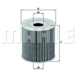 מסנן שמן MAHLE לוולוו V70 1995-2009 / וולוו S60 2000-2010 ועוד 10 דגמים S60עד01 מק