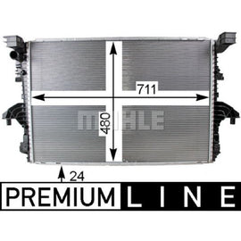 מצנן ראשי NRF לפולקסווגן TRANSPORTER 2015-2022 / פולקסווגן T5 2015-2015 ועוד דגם אחד מק