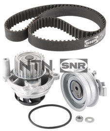 משאבת מים עם ערכת רצועת תזמון SNR לסקודה OCTAVIA 1997-2013 / פולקסווגן CADDY 2004-2015 ועוד 30 דגמים אוקטביה בורה גולף מA3 מק
