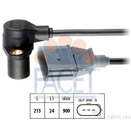 חיישן גל ארכובה VALEO לאאודי A3 1996-2013 / פולקסווגן GOLF 1991-2016 ועוד 40 דגמים קורדובה 215מ