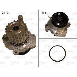 משאבת מים VALEO לסקודה FABIA 2000-2010 / סקודה FABIA-I-COMBI 2000-2007 ועוד 26 דגמים אוקטביה פביה מTDI מק